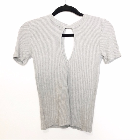 Project Social T x UO Kendall Keyhole Ribbed Top - Picture 3 of 5